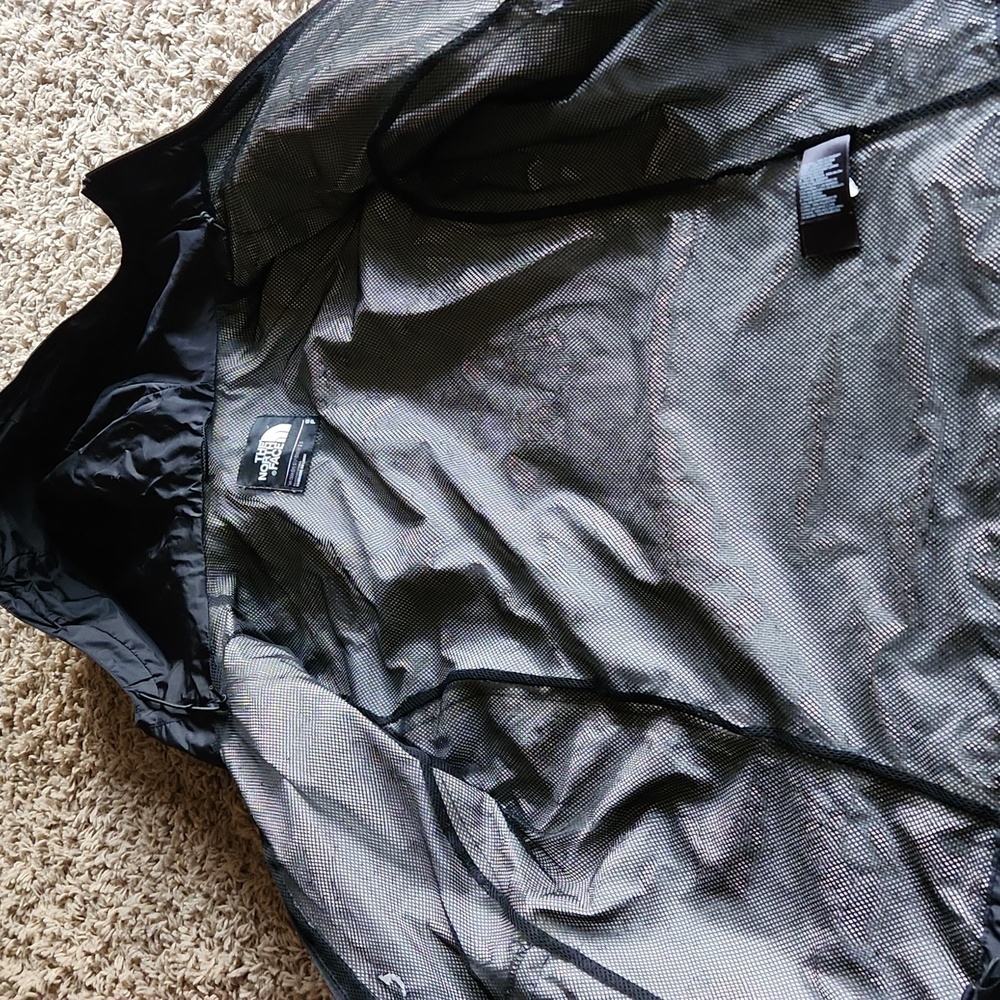 The North Face Black Hooded Windbreaker DryVent Jacket Size Small - Picture 8 of 13